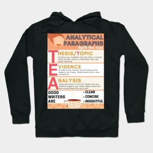 TEA: Analytical Paragraph Poster Hoodie